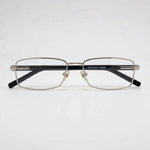 MSRP: $306 MICHAEL KORS MK333M 000 Black 55-17-140 Semi Rimless Eyeglasses Frame